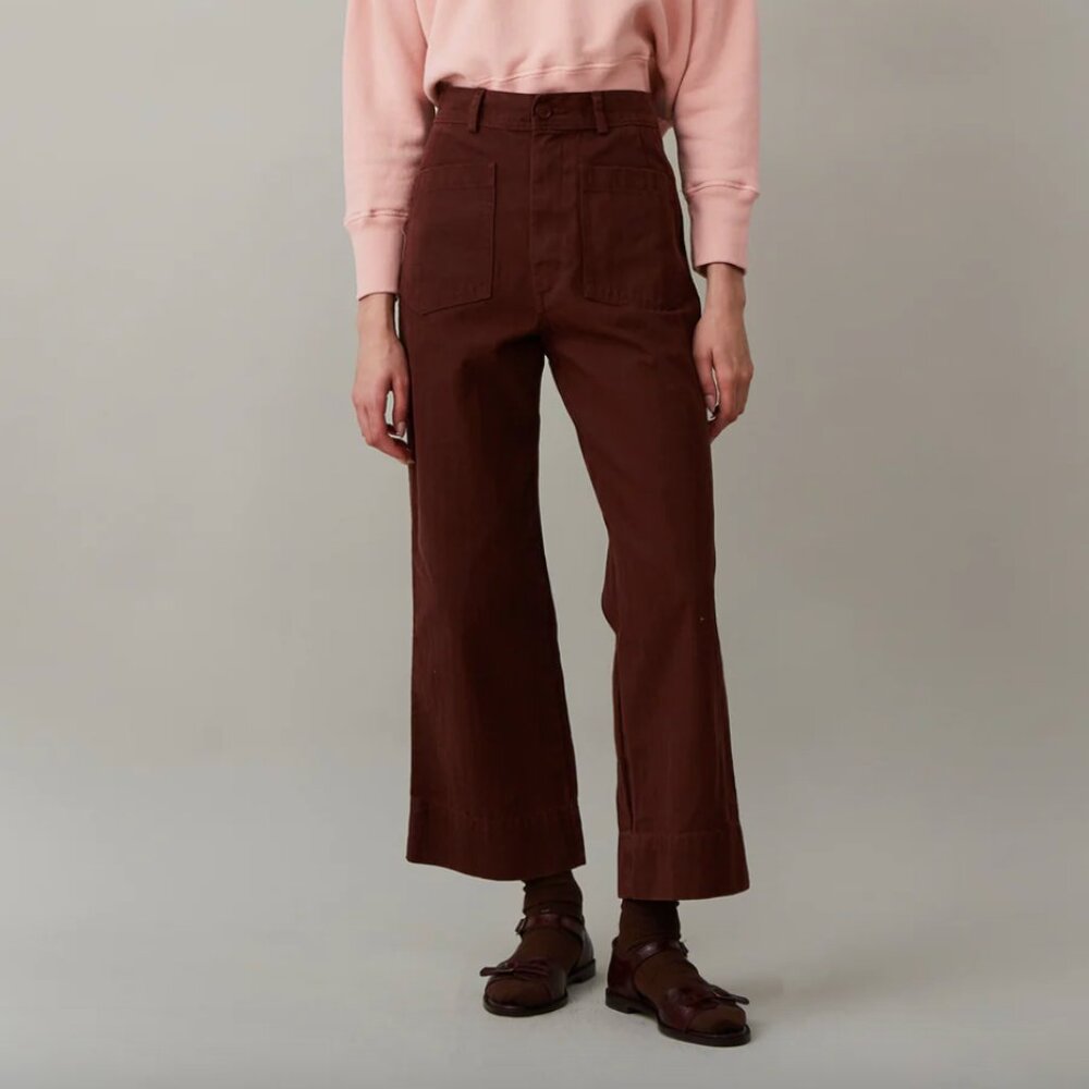 NWT Caron Callahan Steirman Pant in Brownstone size 6